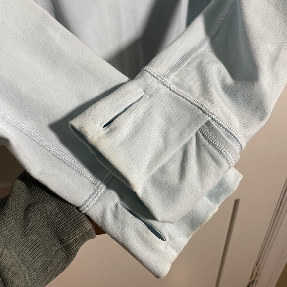 Lululemon Define Jacket *Luon Size 12 Powder Blue - Picture 5 of 7